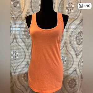 Caramel Cantina Women's Tank Top - Vibrant Orange. Large